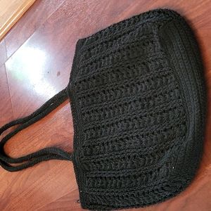Black hand bag